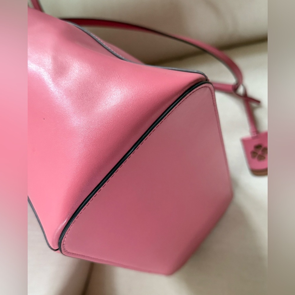 KATE SPADE Pink Leather Schuyler Tote Bag - Picture 10 of 12